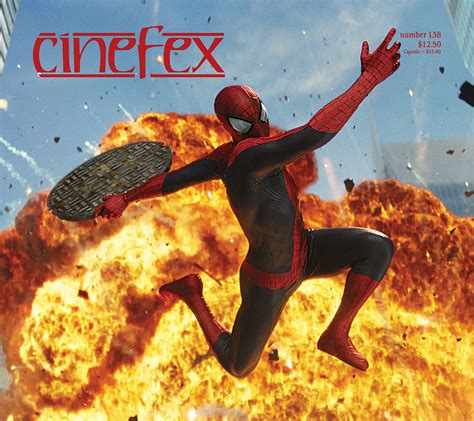 cinefex 138 to feature the amazing spider man 2 cover story spider man news