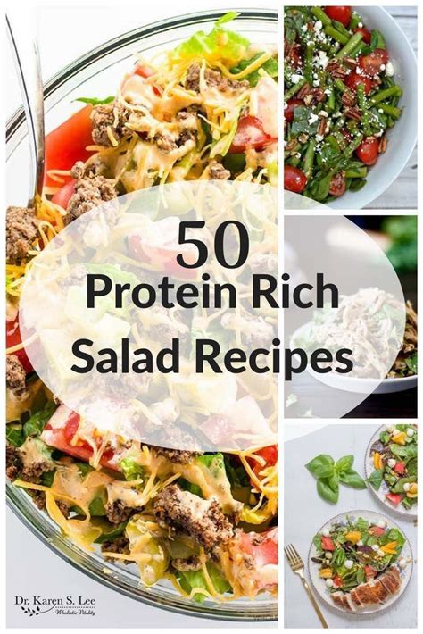 These 50 Protein Rich Salad Recipes Will Make Your Mouth Water And