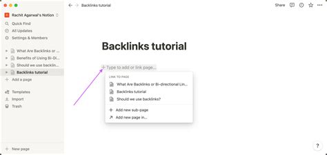 How To Create And Use Backlinks In Notion Guiding Tech