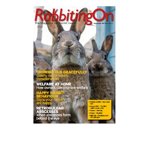 Rabbiting On Download Summer 2022 Rabbit Welfare Shop