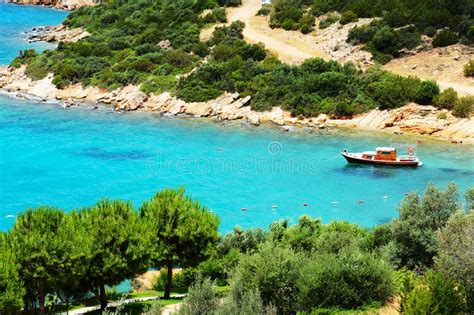 Turquoise Water Near Beach On Turkish Resort Stock Photo Image Of