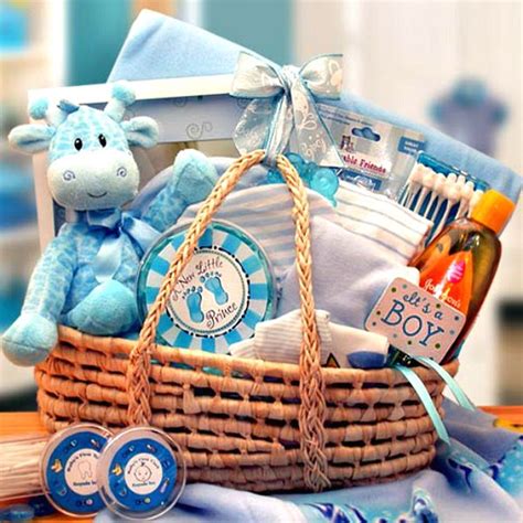 Maybe you would like to learn more about one of these? Precious Little Baby Boy Gift Basket