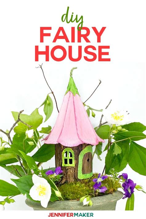Diy Fairy House An Adorable Paper House Jennifer Maker