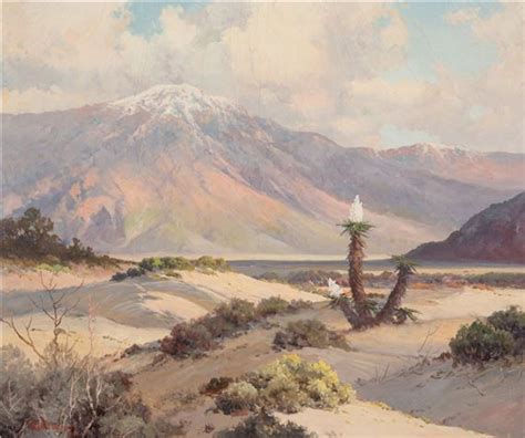 Robert W Wood Desert Landscape 1944 Mutualart