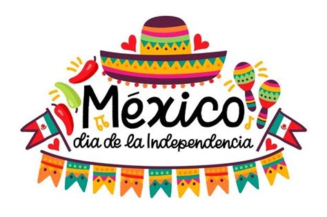 Free Vector Hand Drawn Mexican Independence Day D A De La Independencia Mexicana D A De La