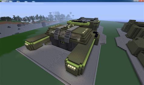 Halo Unsc Base Minecraft Project
