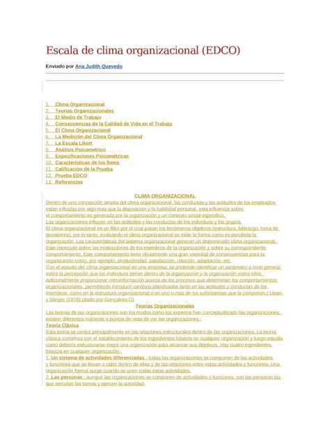 Docx Escala De Clima Organizacional Docx Dokumen Tips