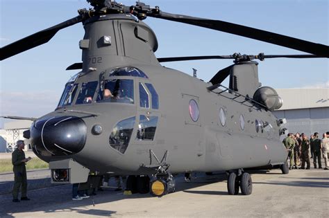 Helicóptero Chinook Block Ii Mexicoaeroespacial