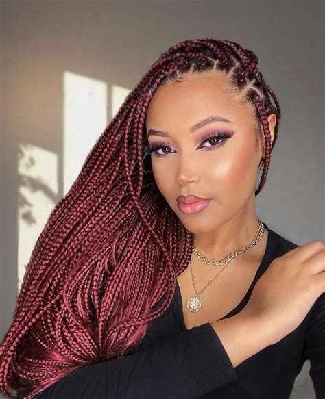 60 Box Braids Hairstyles For Black Women To Try In 2022