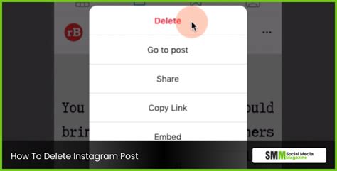 How To Delete Instagram Post All You Need To Know