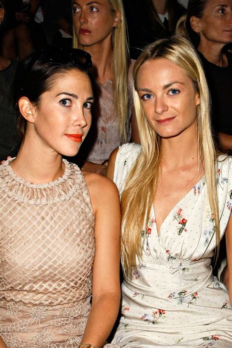 Jenna And Virginie Courtin Clarins In Valentino R At Valentino S