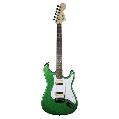 Fender Squier Affinity Series Stratocaster Hh Fsr Candy Green Sparkle