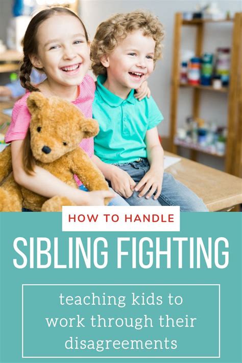 How To Handle Sibling Fighting Get Kids To Work Through Disagreements