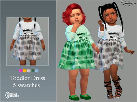 The Sims Resource Toddler Dress Sandy