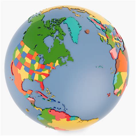 World Globe Map For Kids United States Map