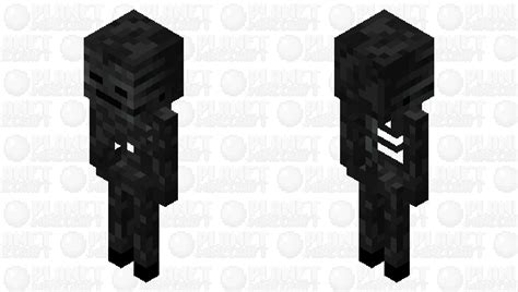Wither Skeleton Minecraft Mob Skin