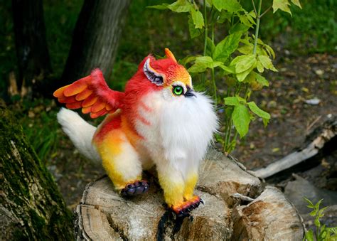 Griffin Hippogryph Red Eagle Lion With Wings By Alvamade Lion With