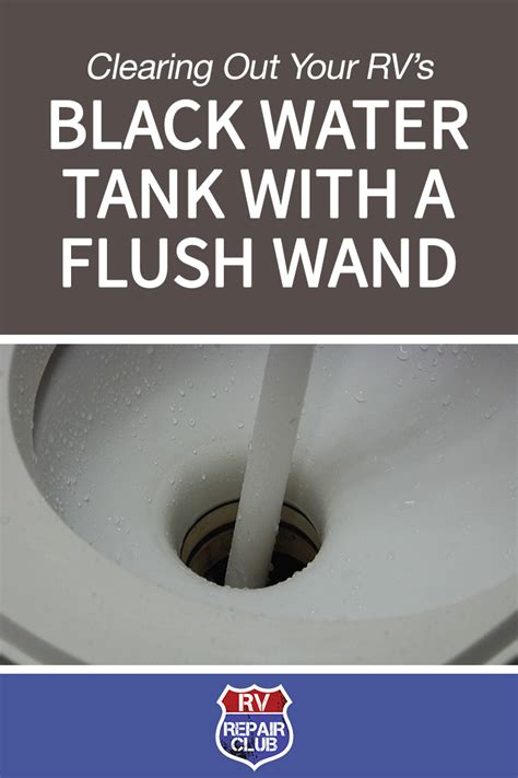 Rv hot water tank flush wand. Clearing Out Your RV's Black Water Tank with a Flush Wand ...
