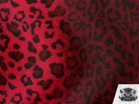 Leopard Velboa Faux Fur Short Pile Animal Print Fabric 60 W Sold By