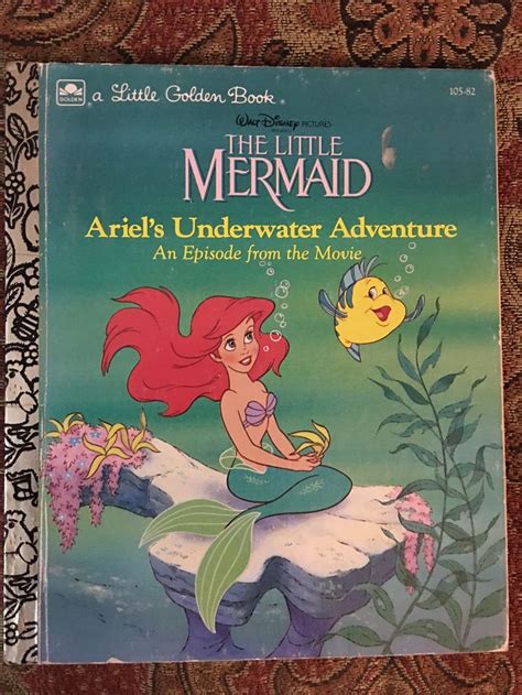 walt disney the little mermaid ariel s underwater adventure 1992 mermaid books disney books