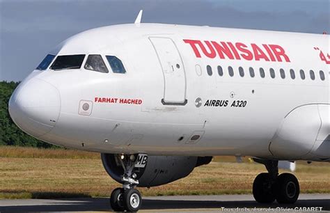 Le Nouvel Airbus A De Tunisair S Appelle Farhat Hached