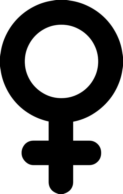 Female Gender Symbol Svg Png Icon Free Download 23991 Clipart