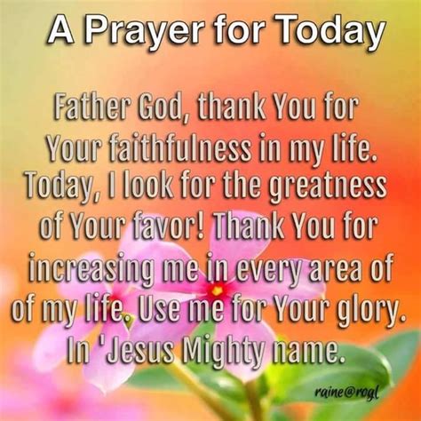 A Prayer For Today Prayer For Today Prayers Inspirational Quotes
