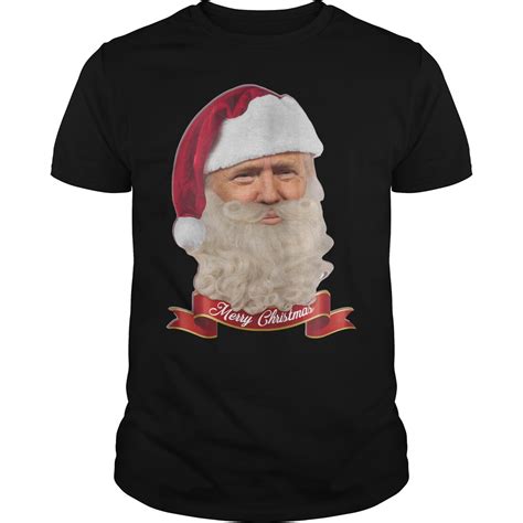 Official Trump Claus Merry Christmas Shirt Hoodie Tank Top And Sweater