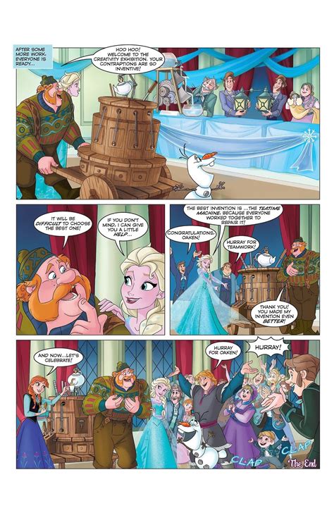 Disney Frozen Comics Princesas Disney Imagenes De Frozen Frozen
