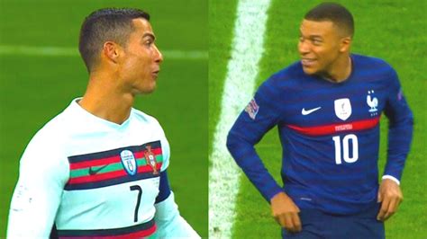 Uefa nations league match report for portugal v france on 14 november 2020, includes all goals and incidents. This is WHAT HAPPENED when MBAPPE met RONALDO during ...