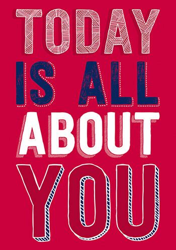 Rockmond dunbar, renée elise goldsberry, terron brooks and others. Today Is All About You (LARGE CARD) Funny