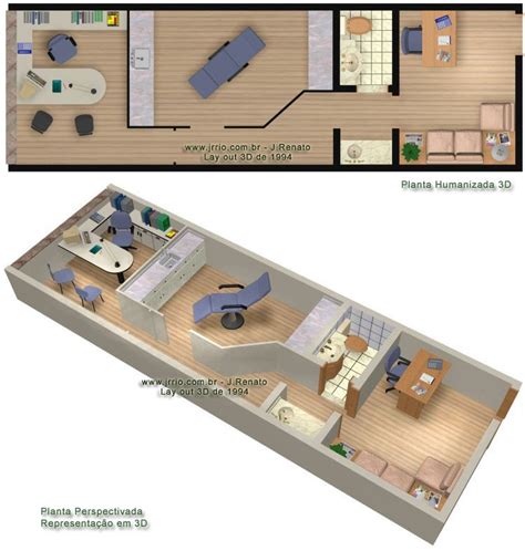 3d Floor Plan Doctor´s Office