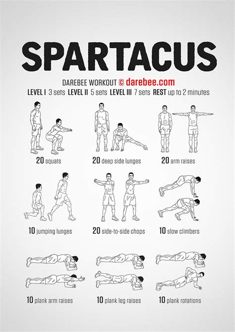 Spartacus Workout Calisthenics Workout Plan Spartacus Workout Body