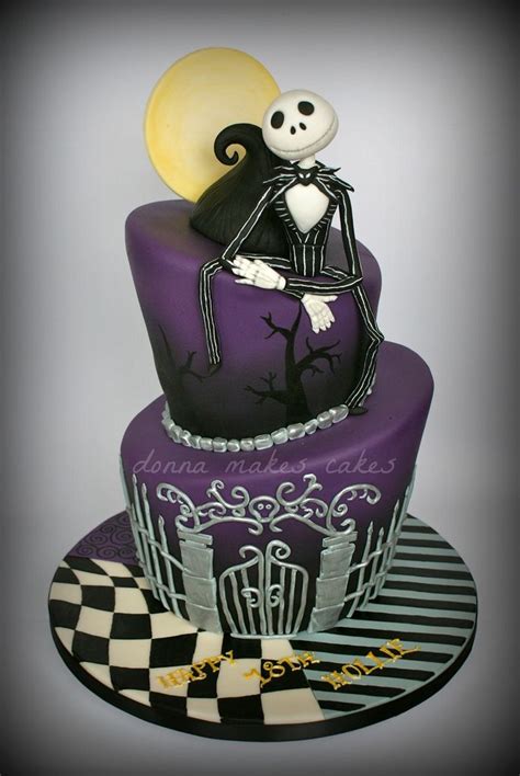 Any suggestions on how to customize this cake ? Jack Nightmare Before Christmas Cake | | Nightmare before ...