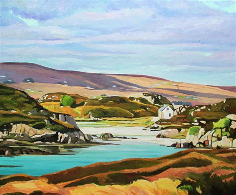 Its A Long Way To Donegal Painting Irish Landscape Donegal