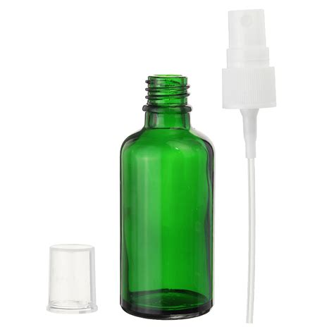 153050ml Mini Green Spray Bottle Sprayer Refillable Container W Drop