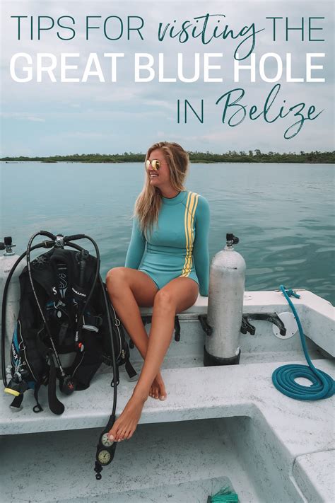 Tips For Visiting The Great Blue Hole In Belize The Blonde Abroad