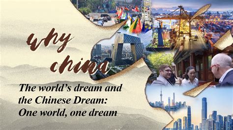 The Worlds Dream And The Chinese Dream One World One Dream Cgtn