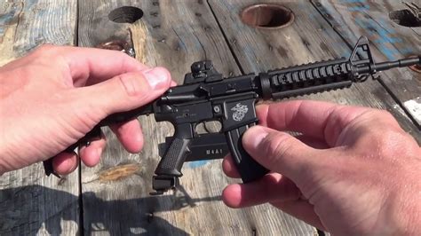 Miniature M4a1 Ar15 Gun Replica Youtube