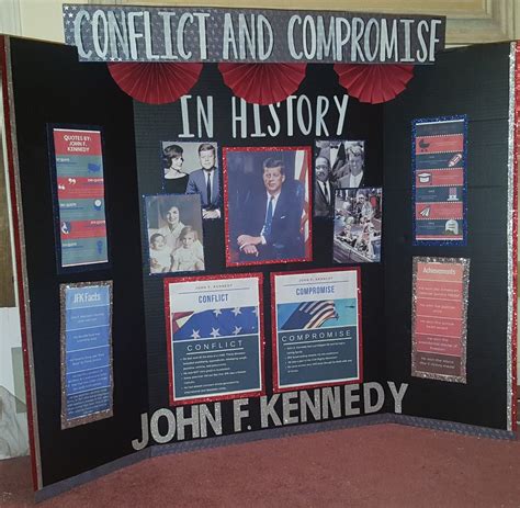 A Bulletin Board With Pictures And Information About The Conflict