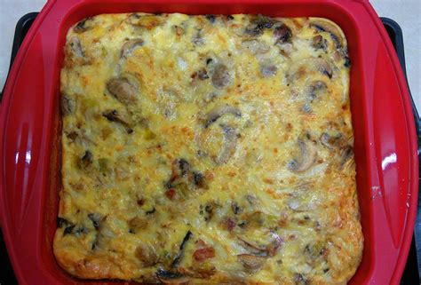 Homecooked By Hamill Bacon Leek And Mushroom Crustless Quiche