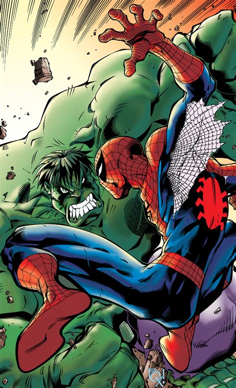 Spiderman X Hulk By Tiagofox On Deviantart
