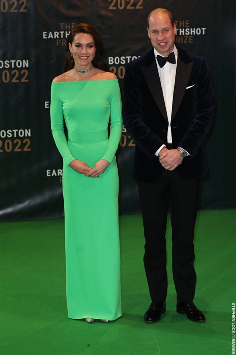Kate Middleton Stuns In Green Gown At Earthshot Awards