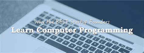 Should Startup Founders Learn Computer Programming Startuplansing