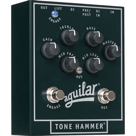 Aguilar Tone Hammer Preamp Direct Box Pedal Tonehammer Bandh
