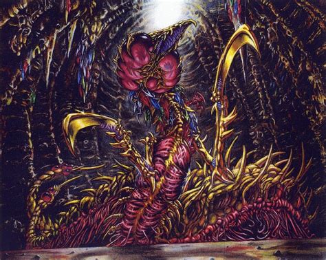 Mtgnexus Sliver Queen Art By Ron Spencer