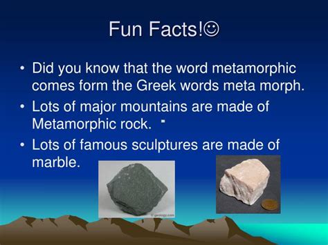 Fun Facts About Igneous Sedimentary And Metamorphic Rocks 7volts
