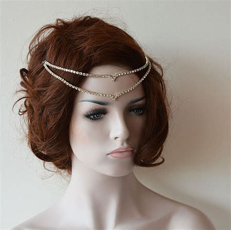 Wedding Headband Wedding Head Chain Hair Jewelry Wedding Rhinestone