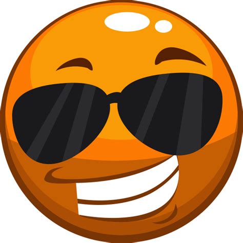 Sunglasses Emoji Symbols And Emoticons