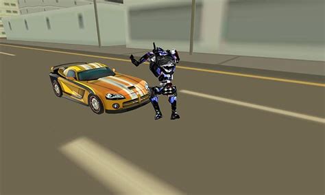 Police Robot Car Transformer Apk Download Free Simulation Game For